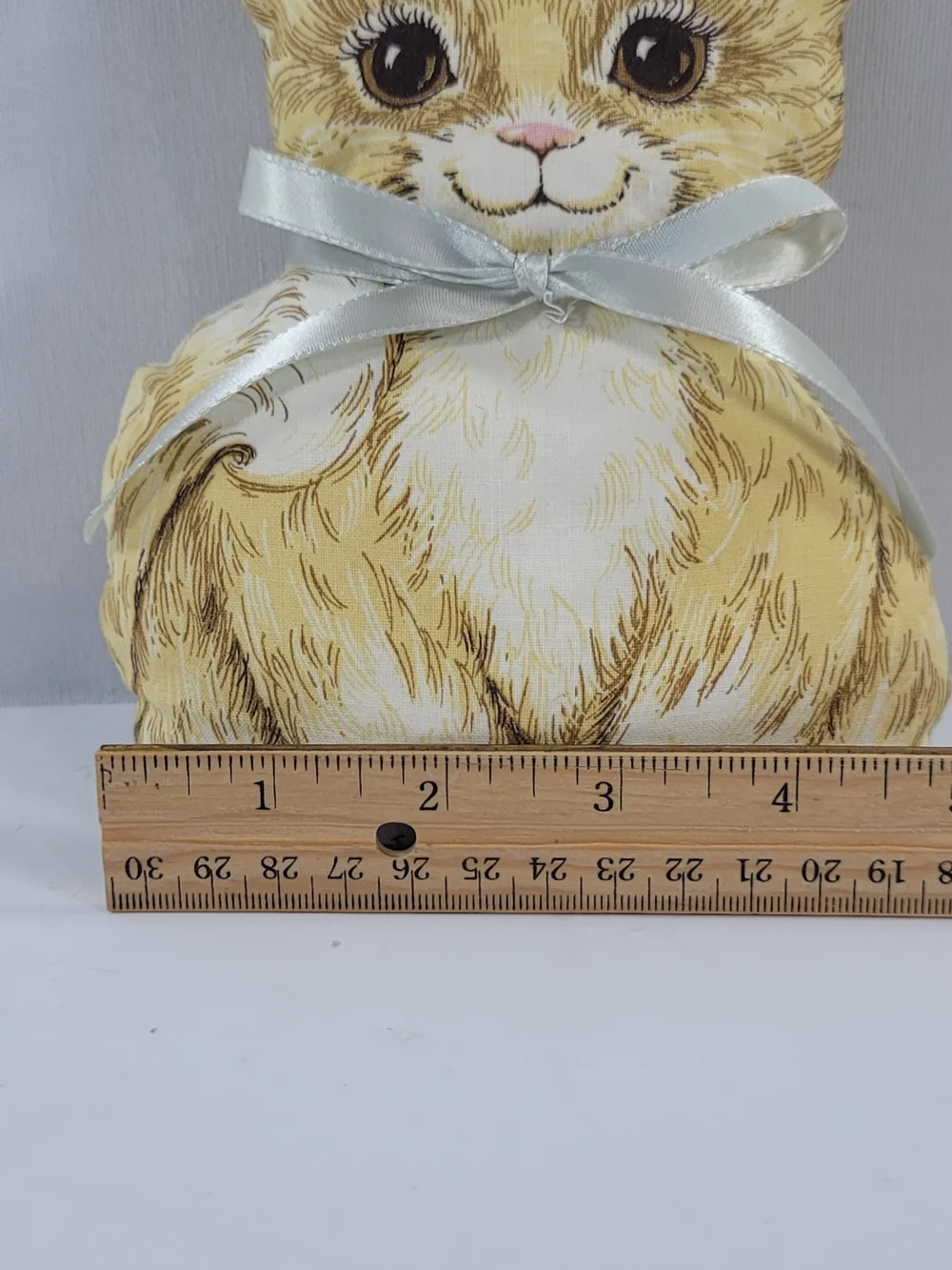 Vintage Happy Cat Kitten Pillow
